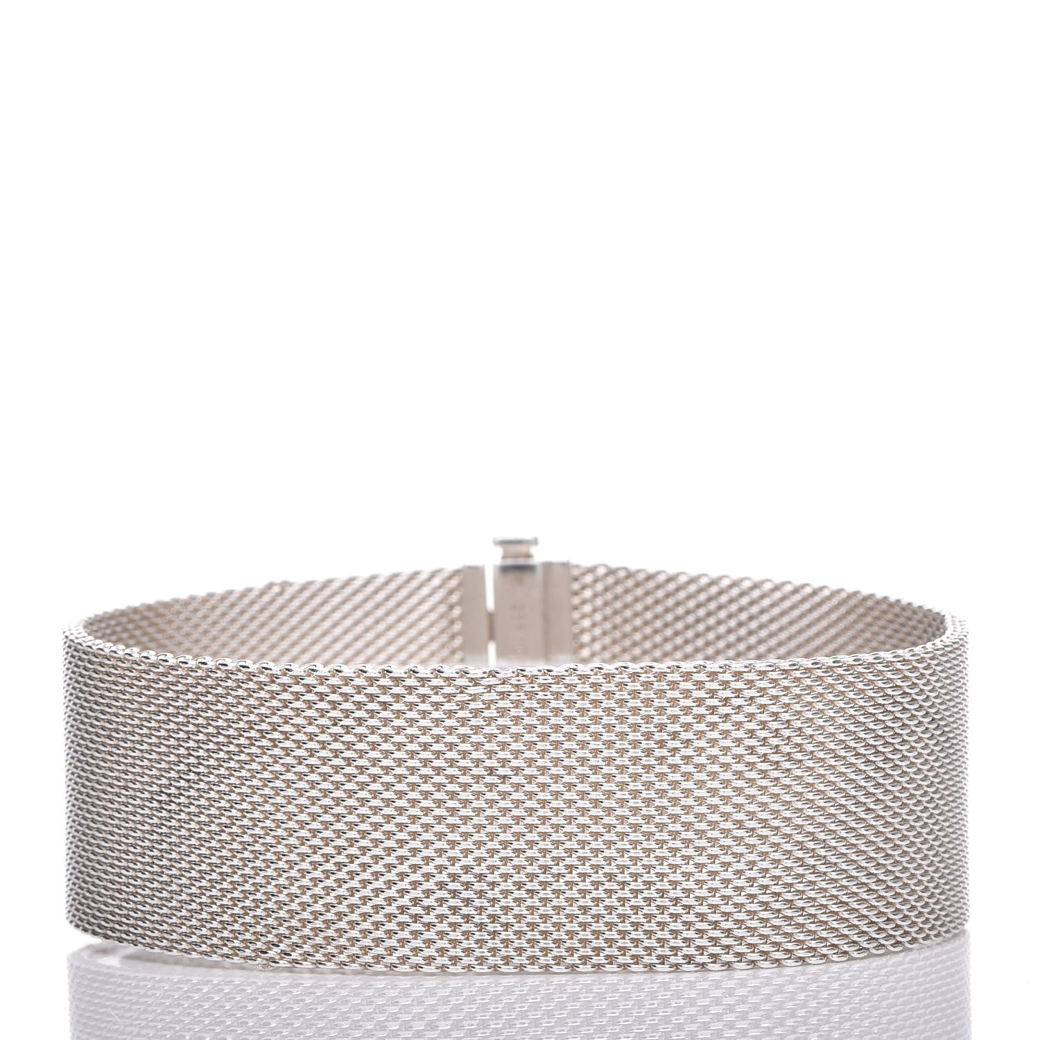 Tiffany Sterling Silver Diamond Somerset Bracelet 3 of 5