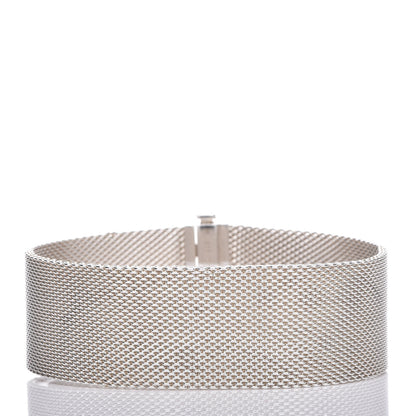 Tiffany Sterling Silver Diamond Somerset Bracelet 3 of 5