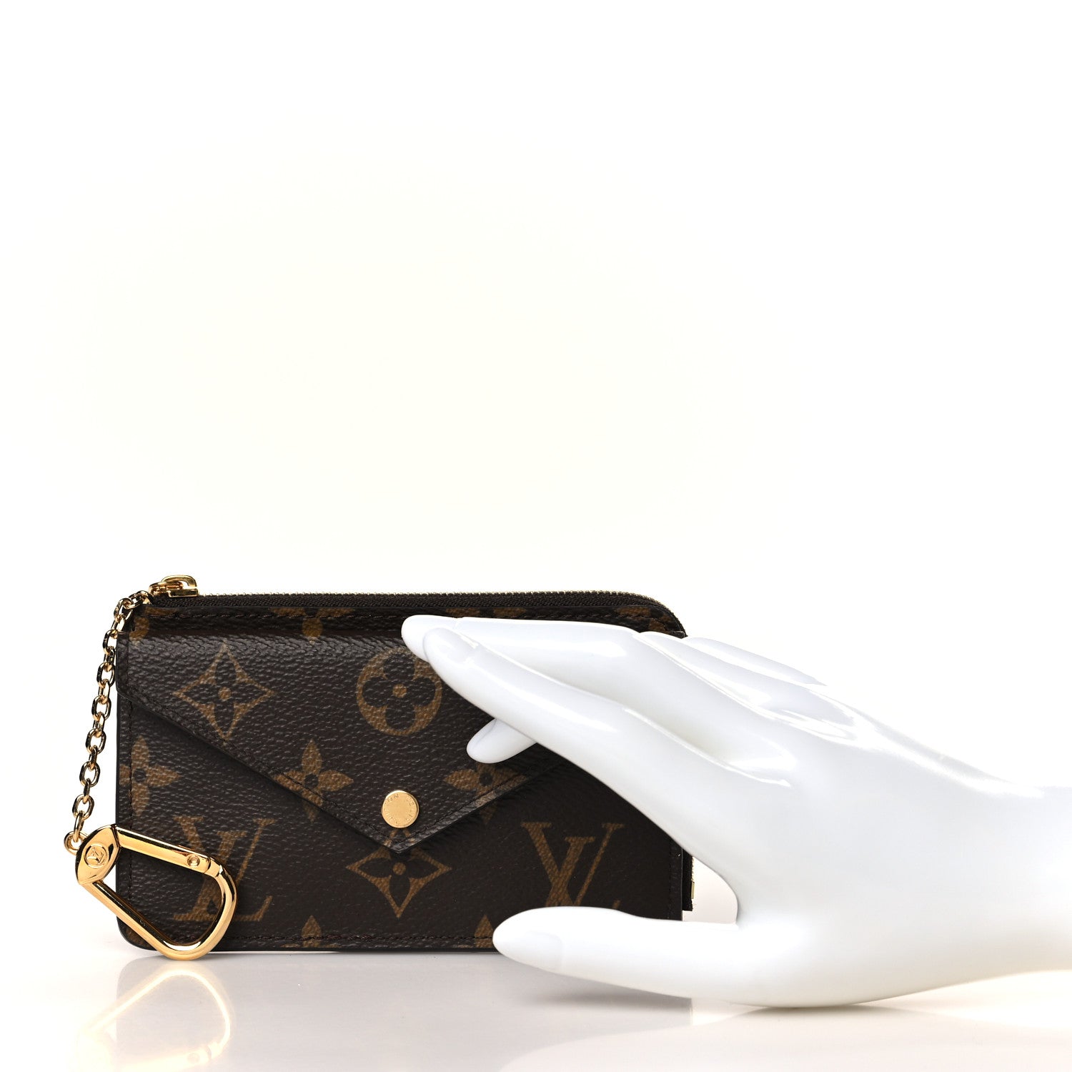 Louis Vuitton Monogram Recto Verso Card Holder Black 2 of 6