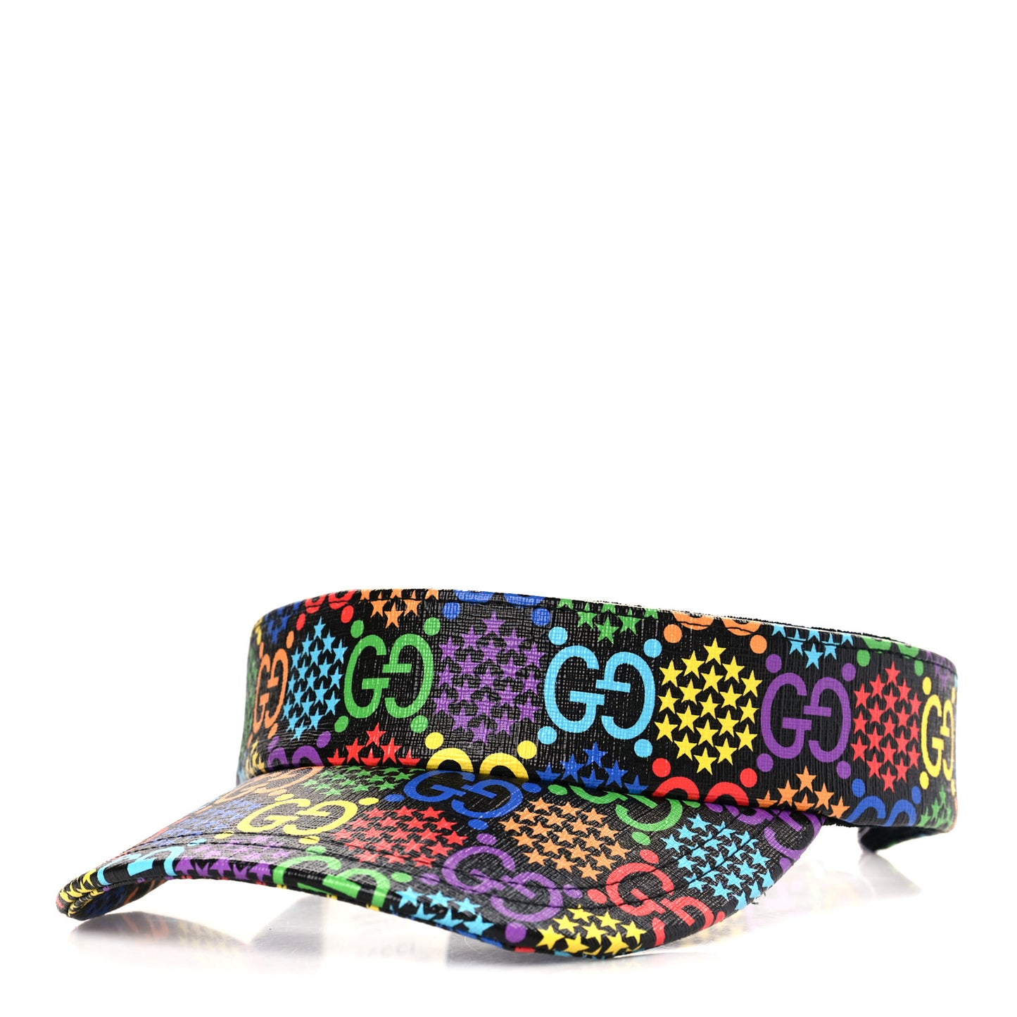 GG Supreme Monogram Psychedelic Izzy Visor M Black Multicolor