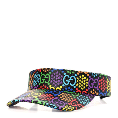 Gucci GG Supreme Monogram Psychedelic Izzy Visor M Black Multicolor 1 of 7