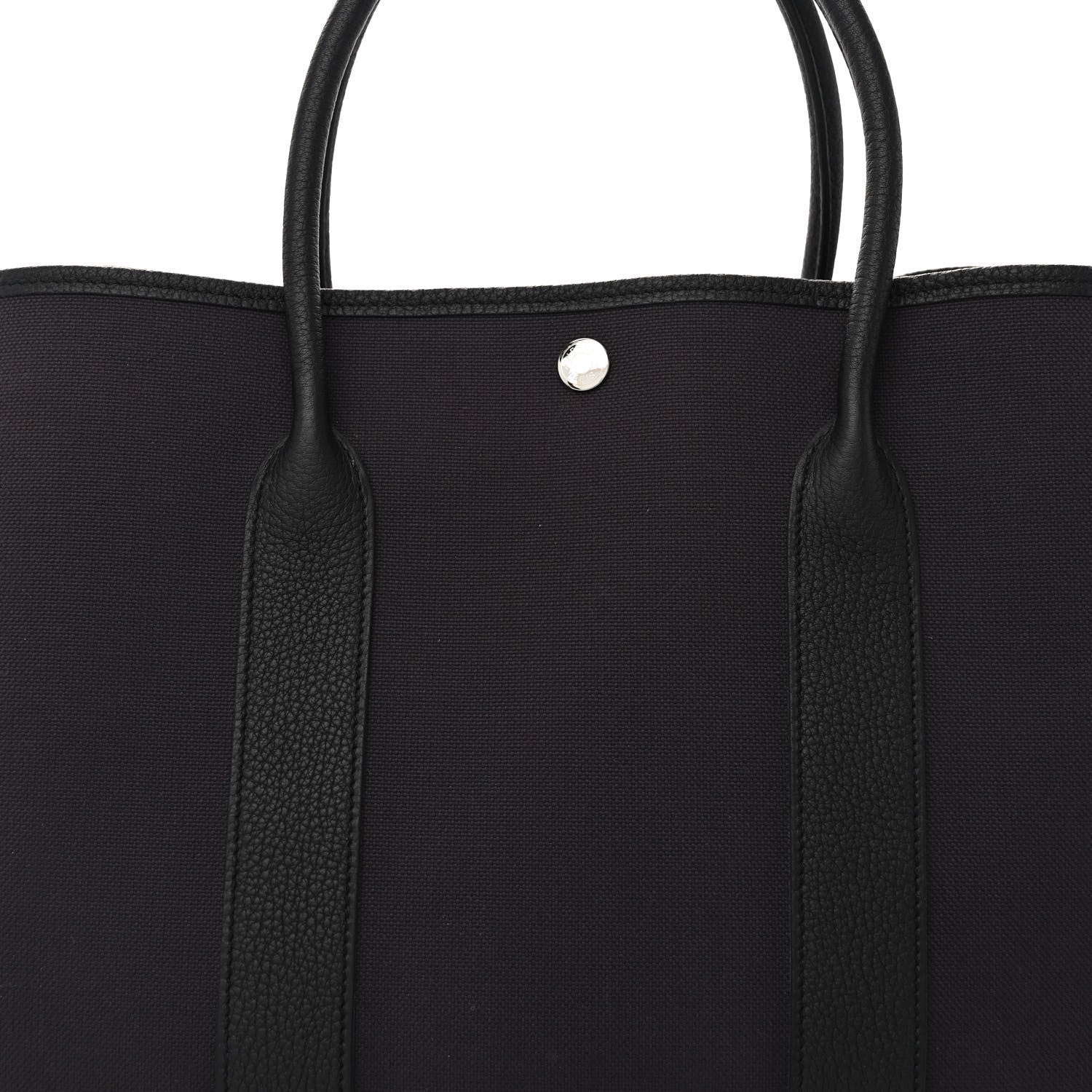 Hermes Toile Negonda Garden Party Tote 36 MM Prunoir Black 8 of 10