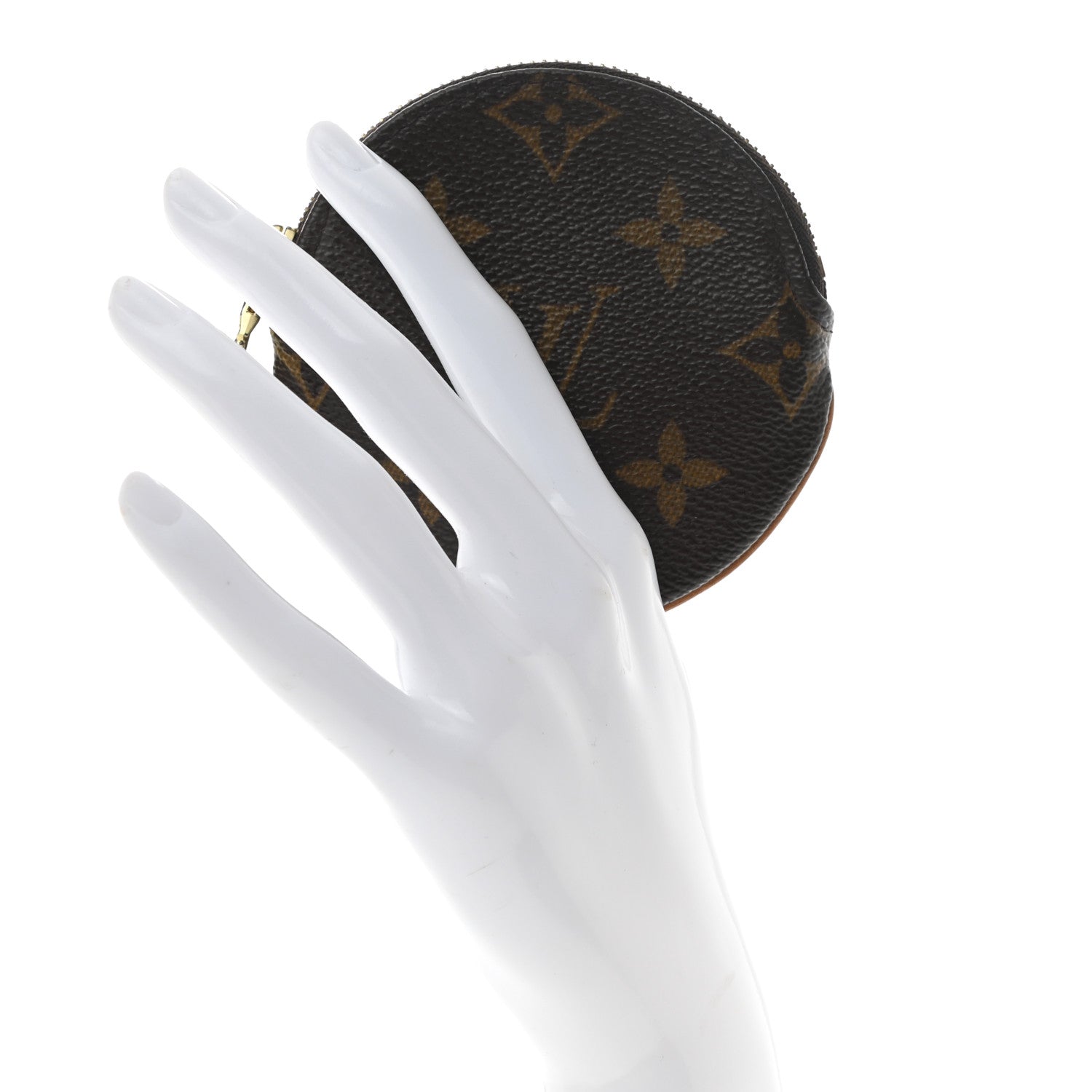 Louis Vuitton Monogram Round Coin Purse 2 of 9