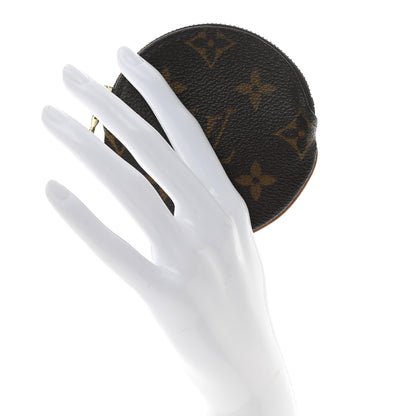 Louis Vuitton Monogram Round Coin Purse 2 of 9