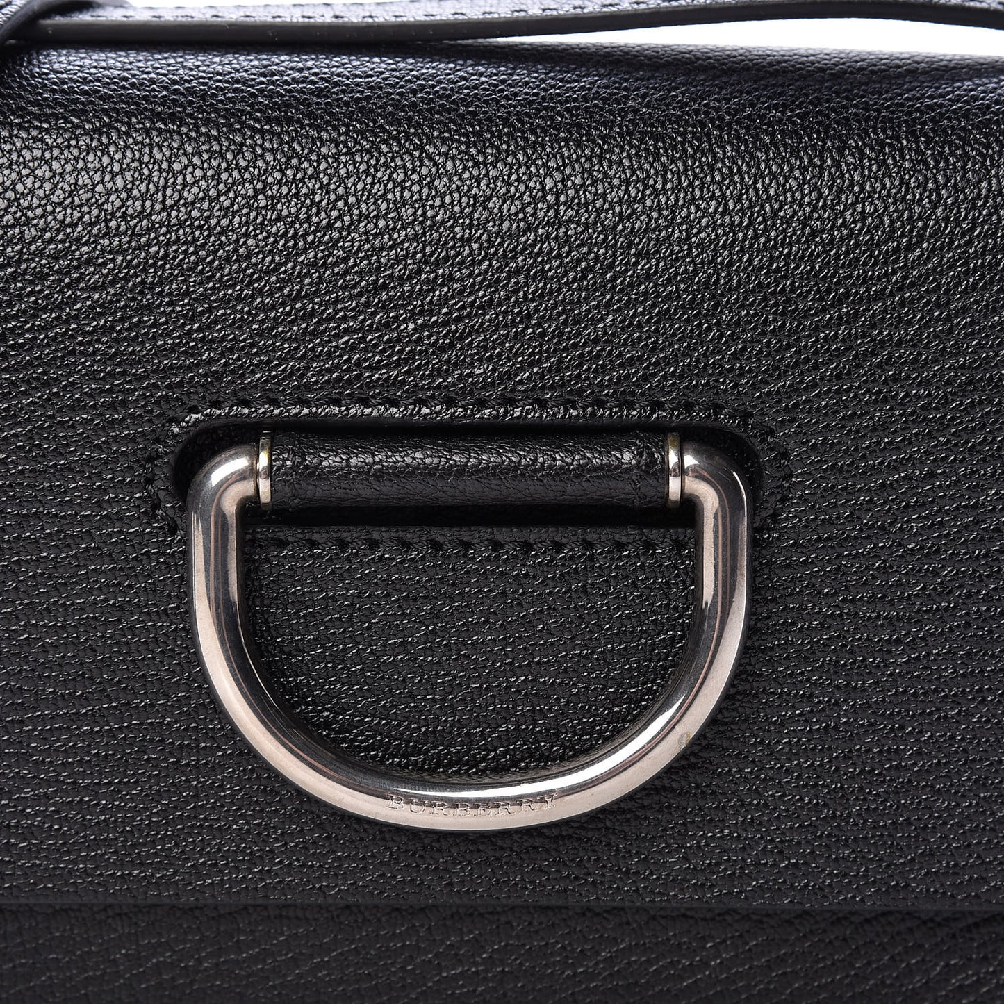 Goatskin Mini D-Ring Bag Black