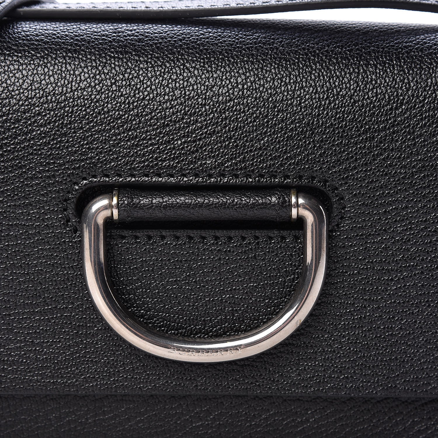 Burberry Goatskin Mini D-Ring Bag Black 8 of 12