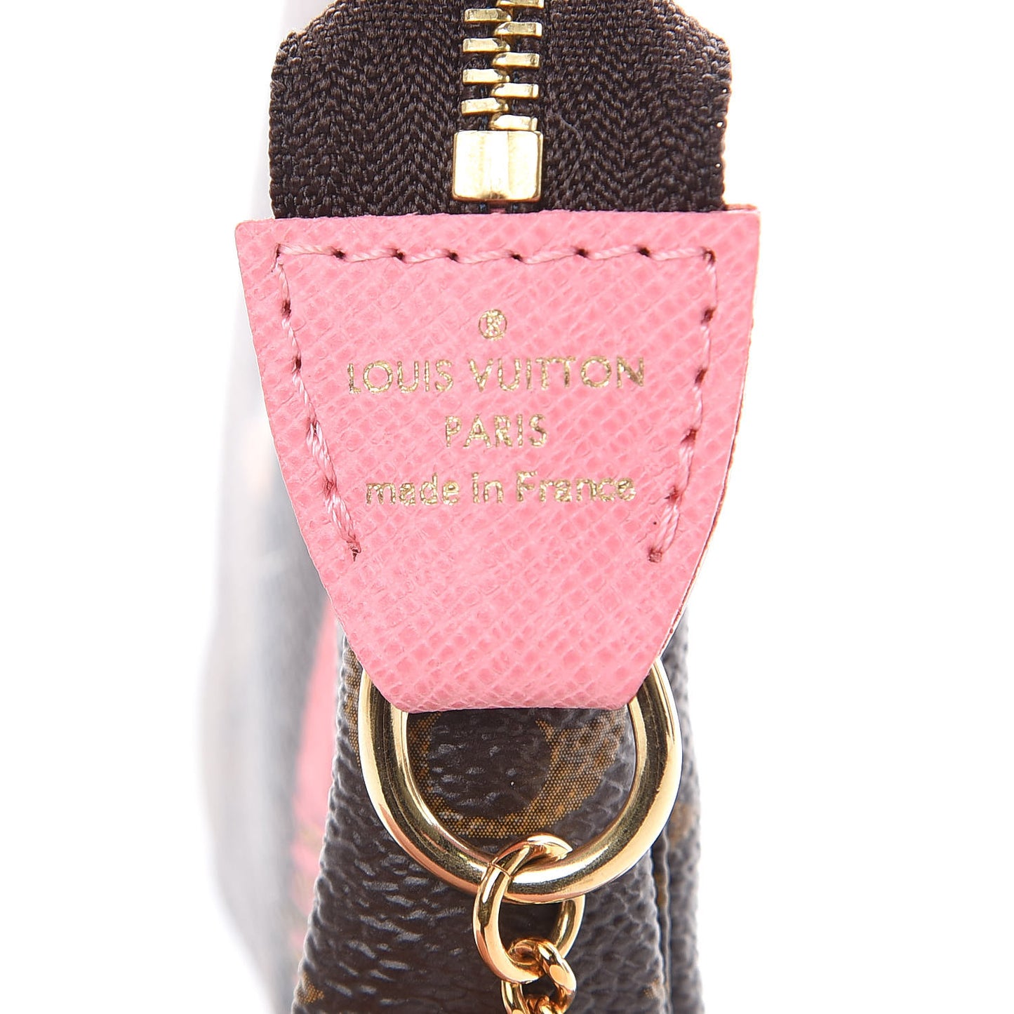 Monogram Illustre Mini Pochette Accessories Rose