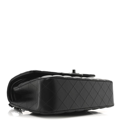 Chanel Lambskin Quilted Medium Double Flap So Black 4 of 10