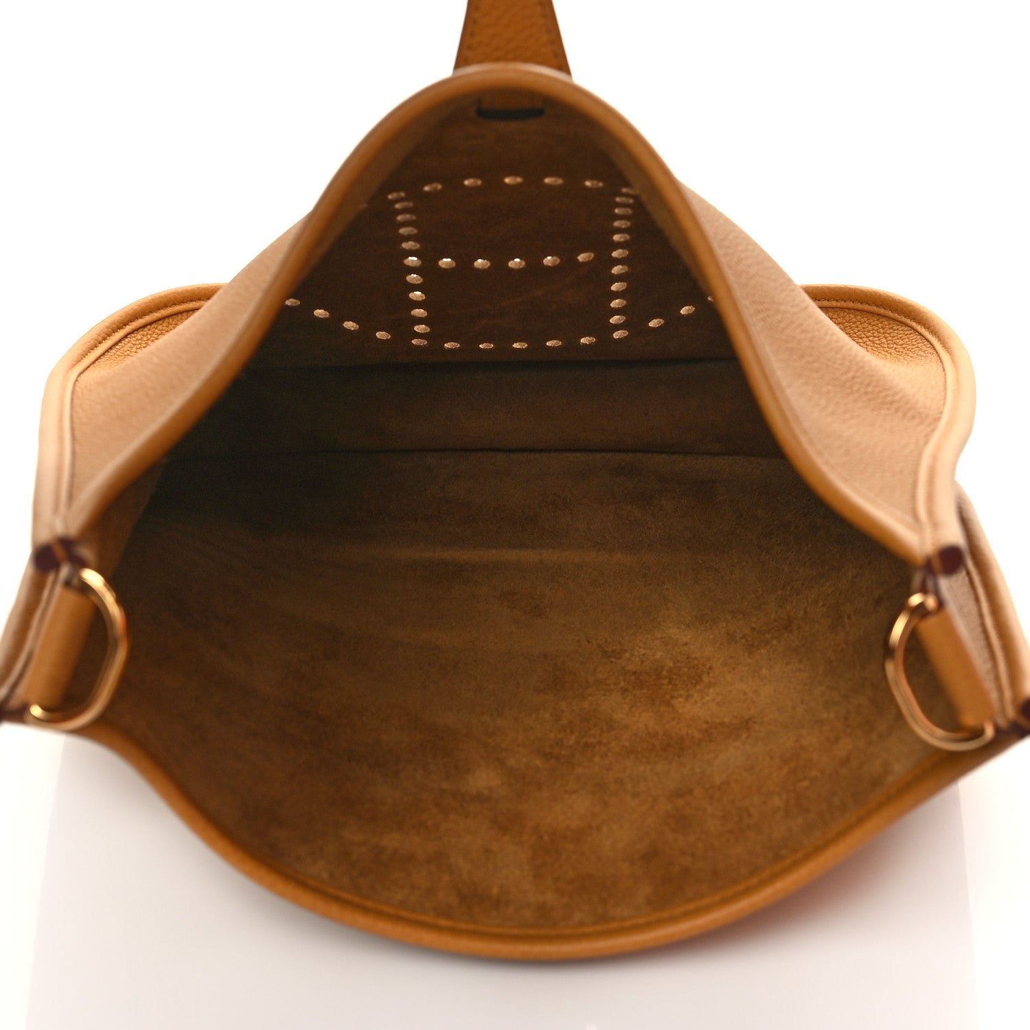 Hermes Taurillon Clemence Evelyne III PM Sesame 4 of 10