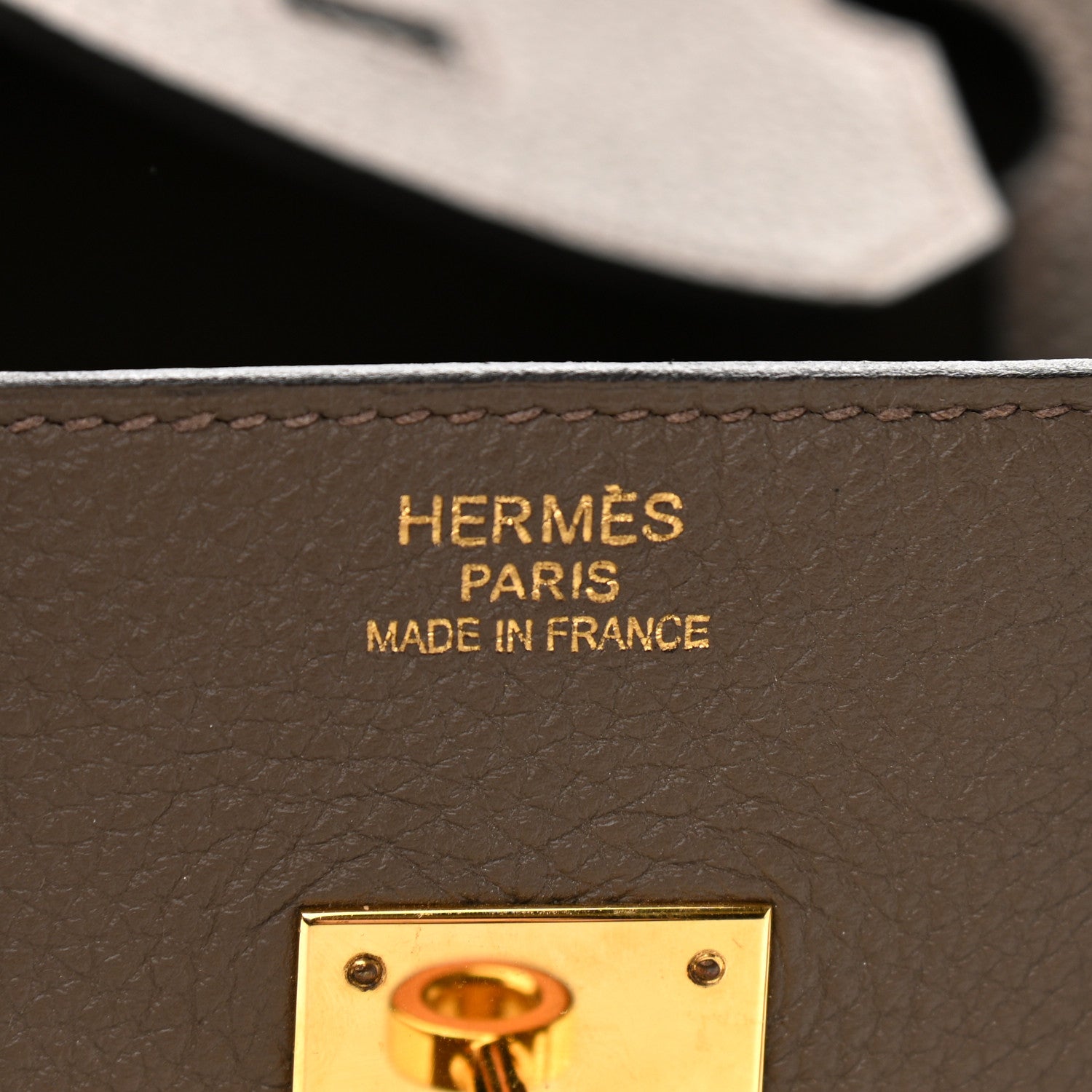 Hermes Togo Birkin 35 Etain 5 of 19