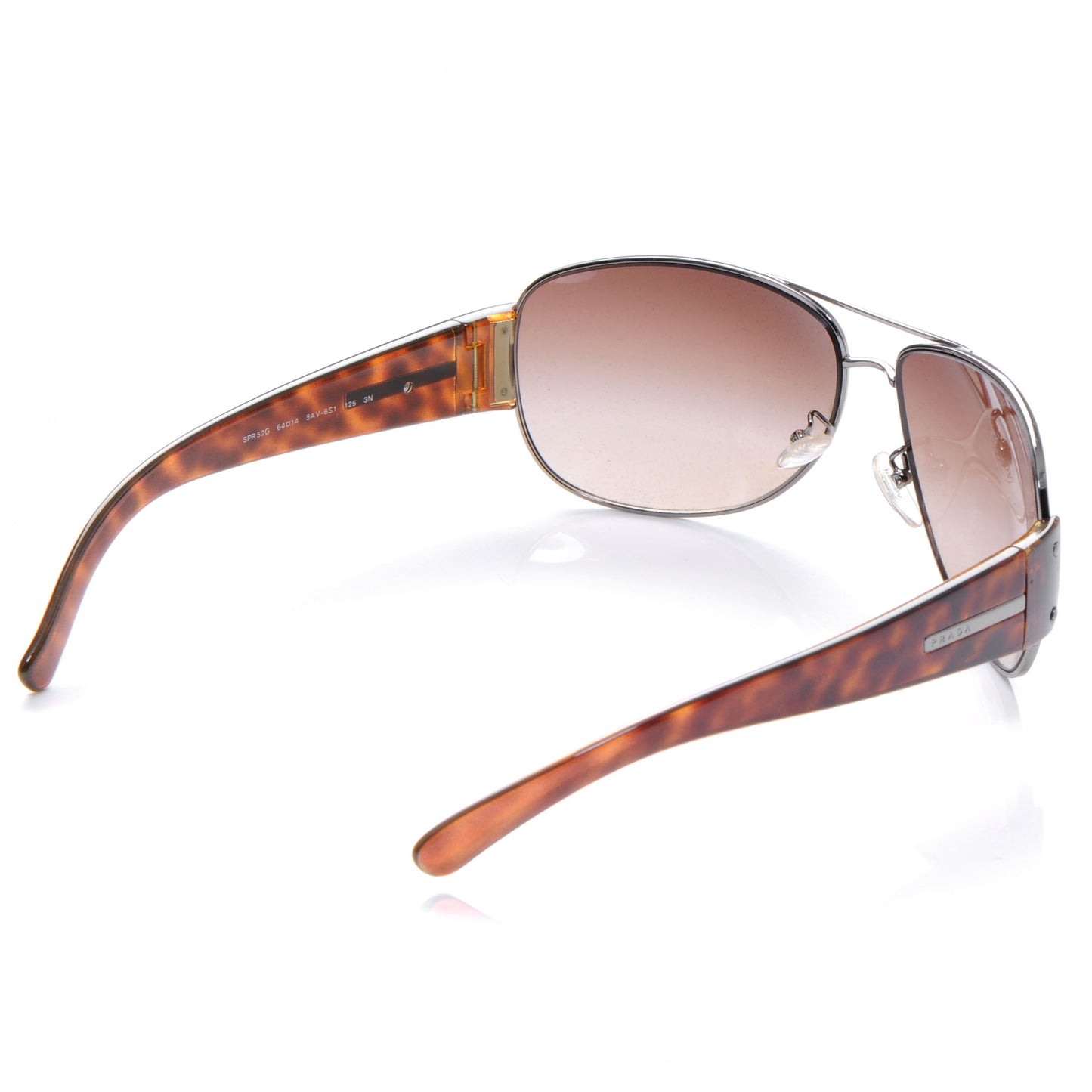 Tortoise Shell Aviator Sunglasses SPR 52G