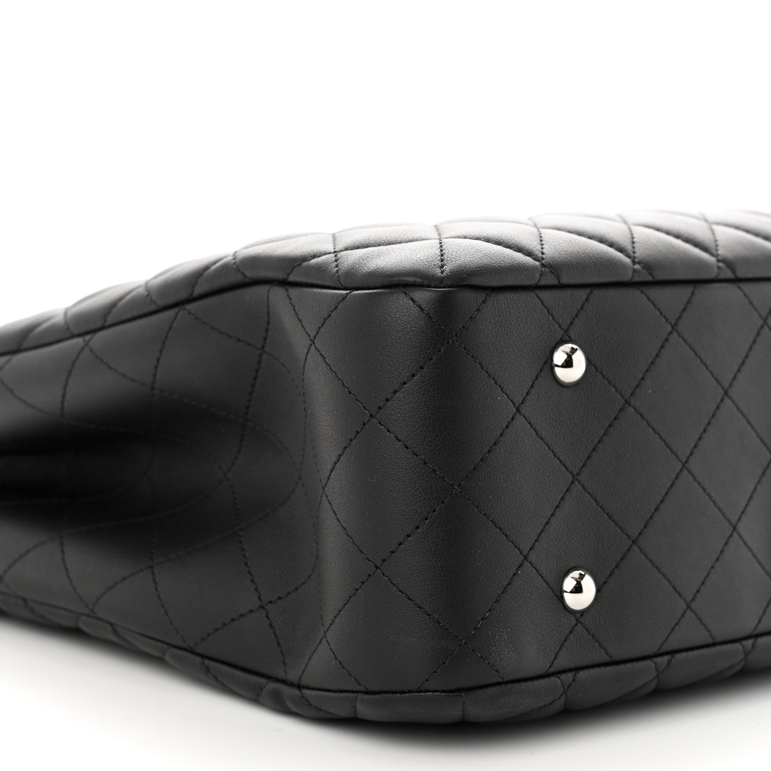 Chanel Calfskin Quilted Large Classic Shopping Tote Black 9 of 10