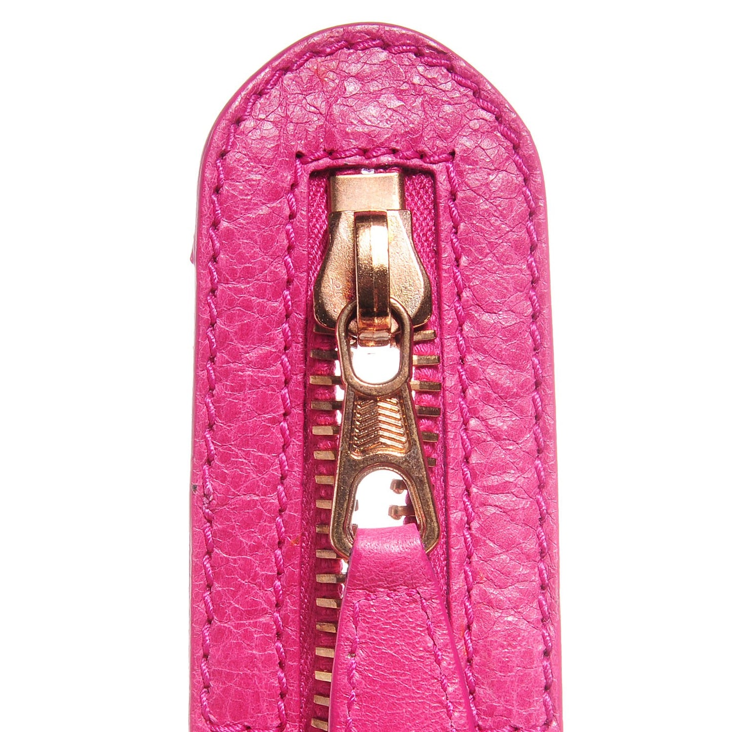 Agneau Giant 21 Rose Gold Hardware City Cyclamen Fucsia