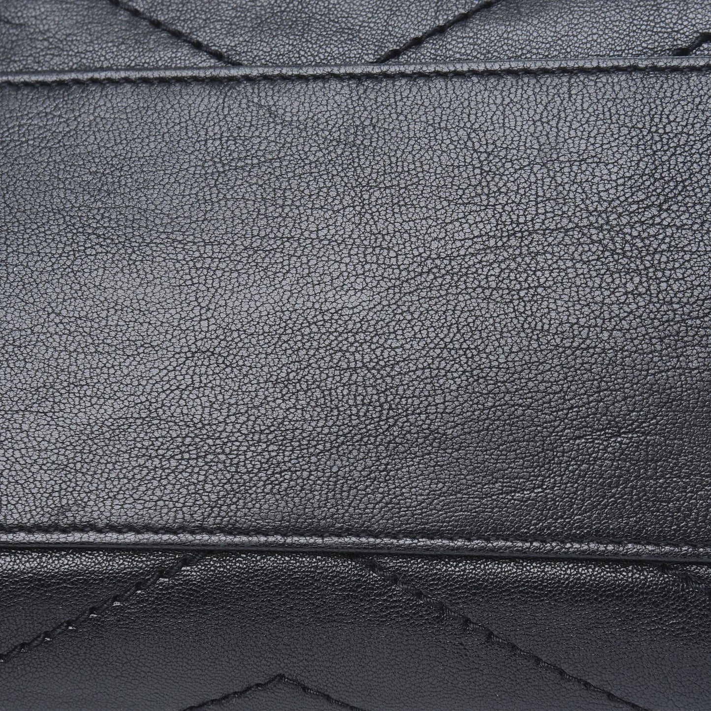 Vintage Lambskin Chevron Monogram Small Nolita Dark Green