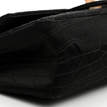 Chanel Jersey Coco's Croc 2.55 Reissue 225 Flap Black 10 of 12