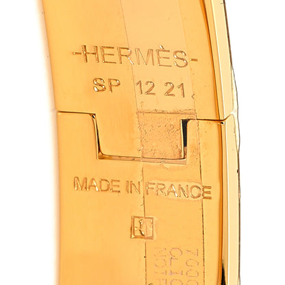 Hermes Enamel Narrow Clic Clac H Bracelet PM Black 5 of 5