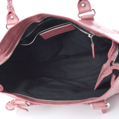Balenciaga Agneau Giant 12 Silver Hardware City Rose Bruyere 6 of 11