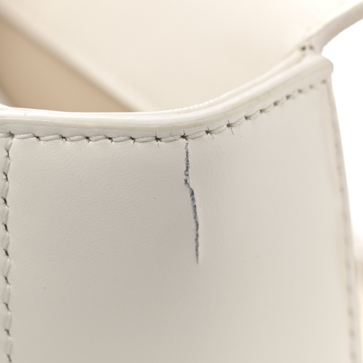 Givenchy Box Calfskin Small 4G Cube Chain Shoulder Bag Ivory 12 of 17