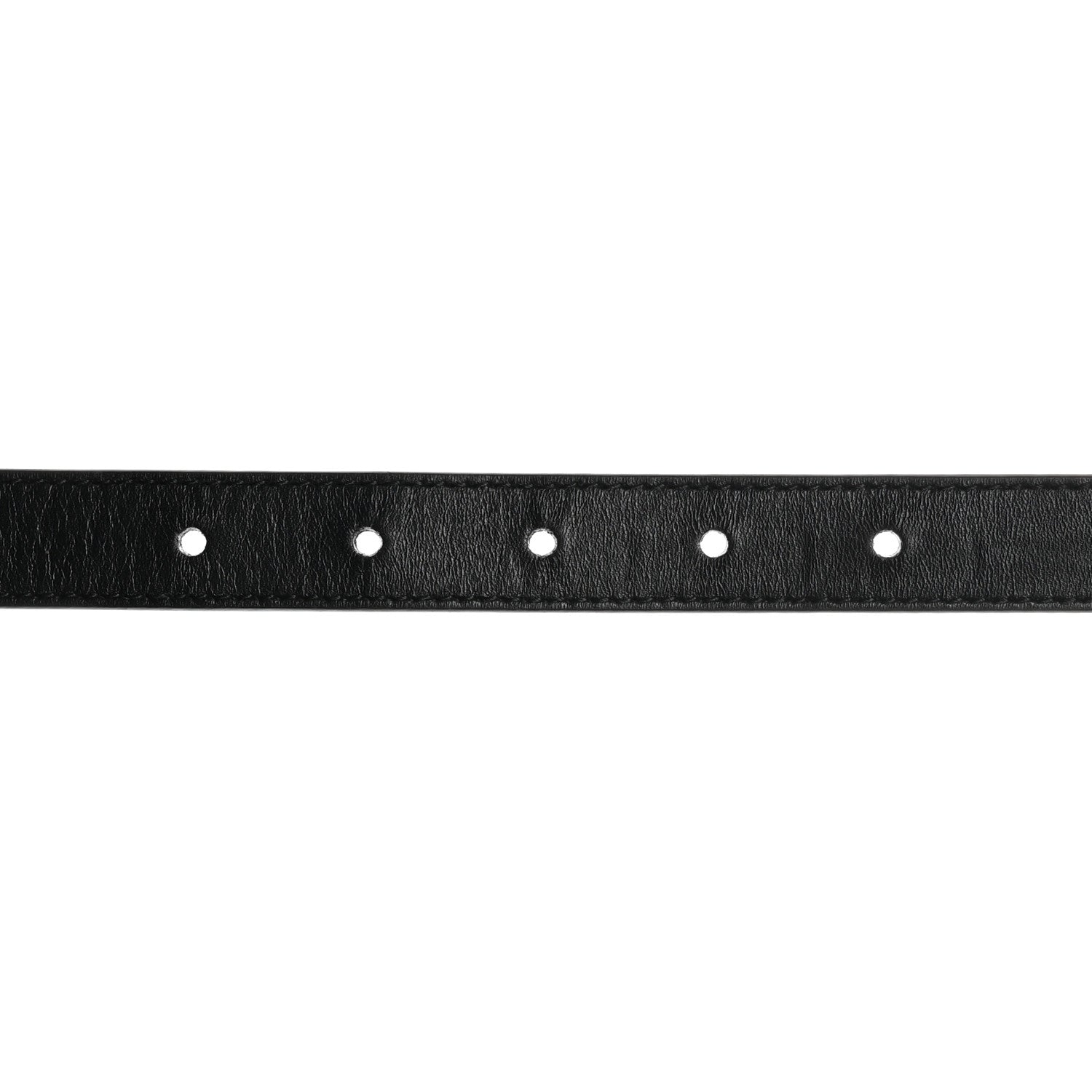 Gucci Calfskin Double G 20mm Belt 65 26 Black 3 of 5