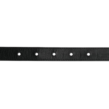 Gucci Calfskin Double G 20mm Belt 65 26 Black 3 of 5
