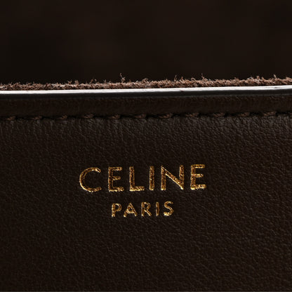 Celine Supple Grained Calfskin Medium Soft 16 Bag Dark Brown 6 of 14
