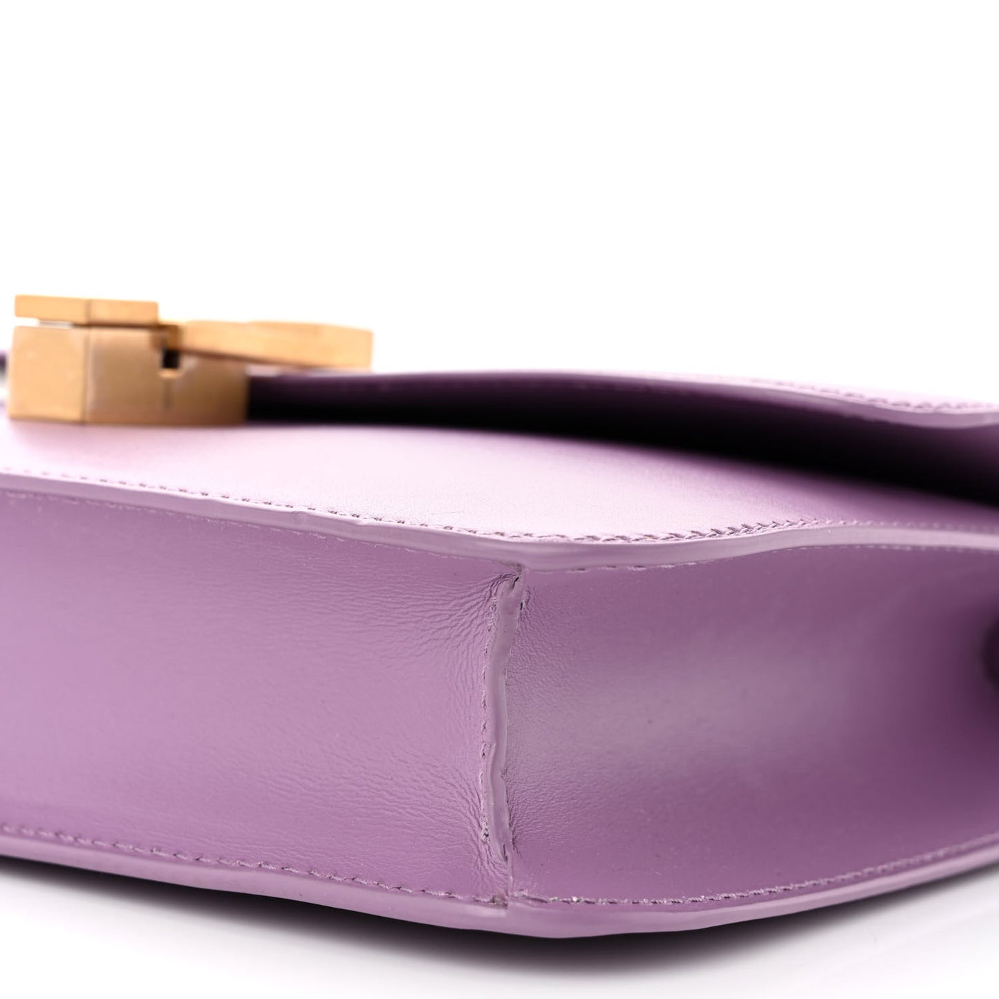 Smooth Calfskin Carre Satchel Lilas