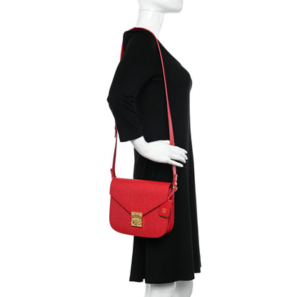 MCM Park Avenue Calfskin Small Patricia Crossbody Bag Red 2 of 11
