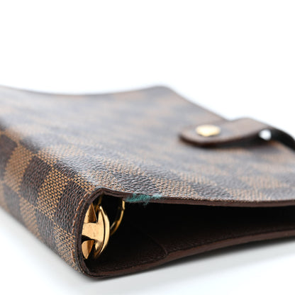 Louis Vuitton Damier Ebene Medium Ring Agenda Cover 5 of 5
