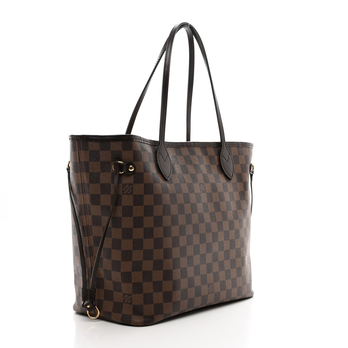 Damier Ebene Neo Neverfull MM Rose Ballerine