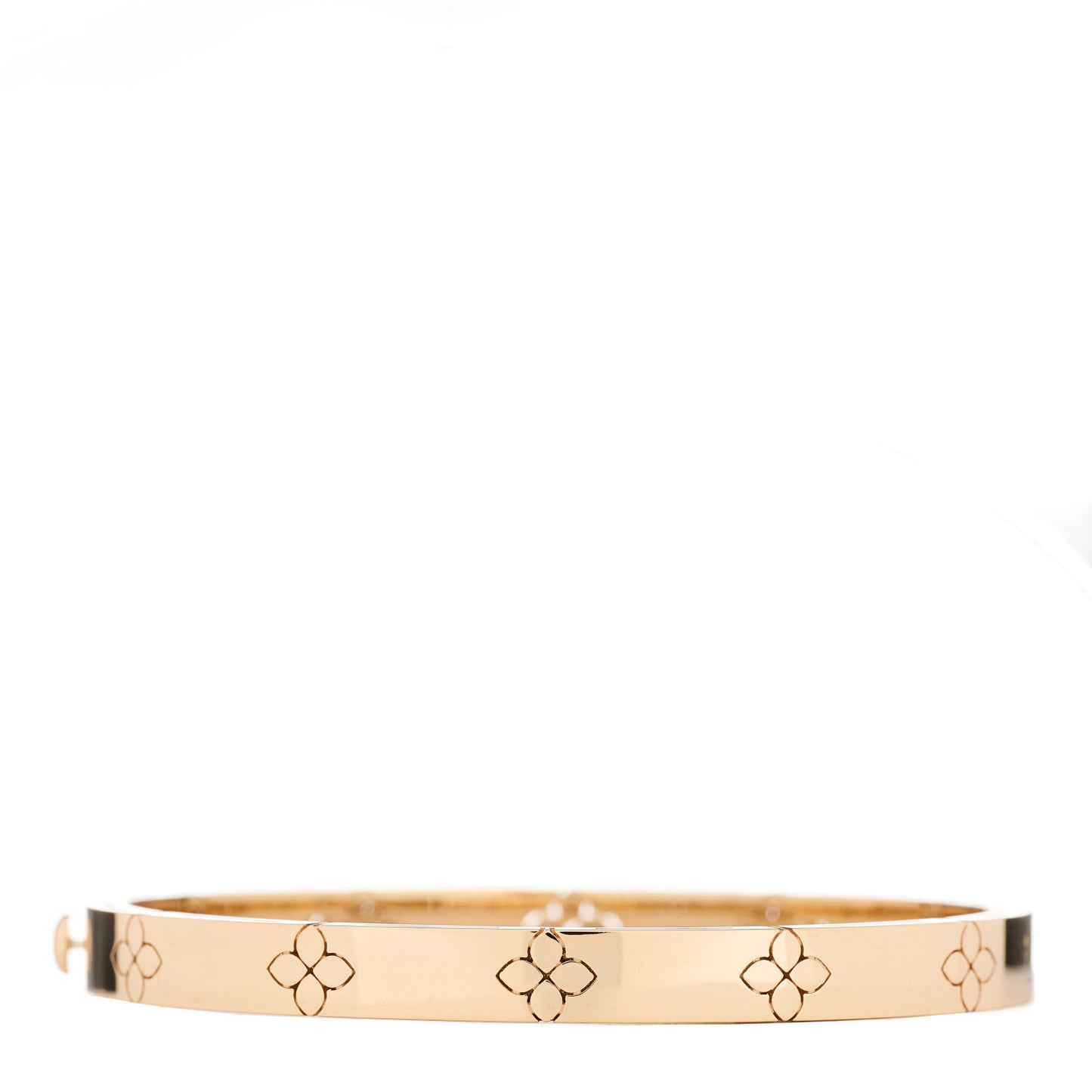 18K Rose Gold Diamond Medium Love in Verona Bangle Bracelet