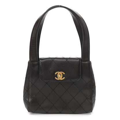Chanel Lambskin Quilted Flap Bag Black 1 of 14