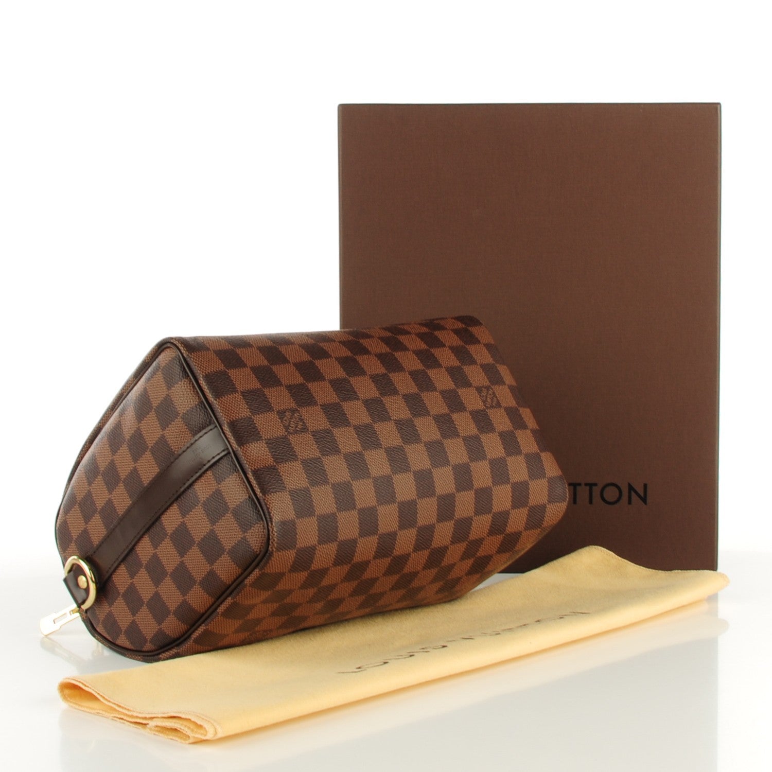 Louis Vuitton Damier Ebene Speedy Bandouliere 25 4 of 8