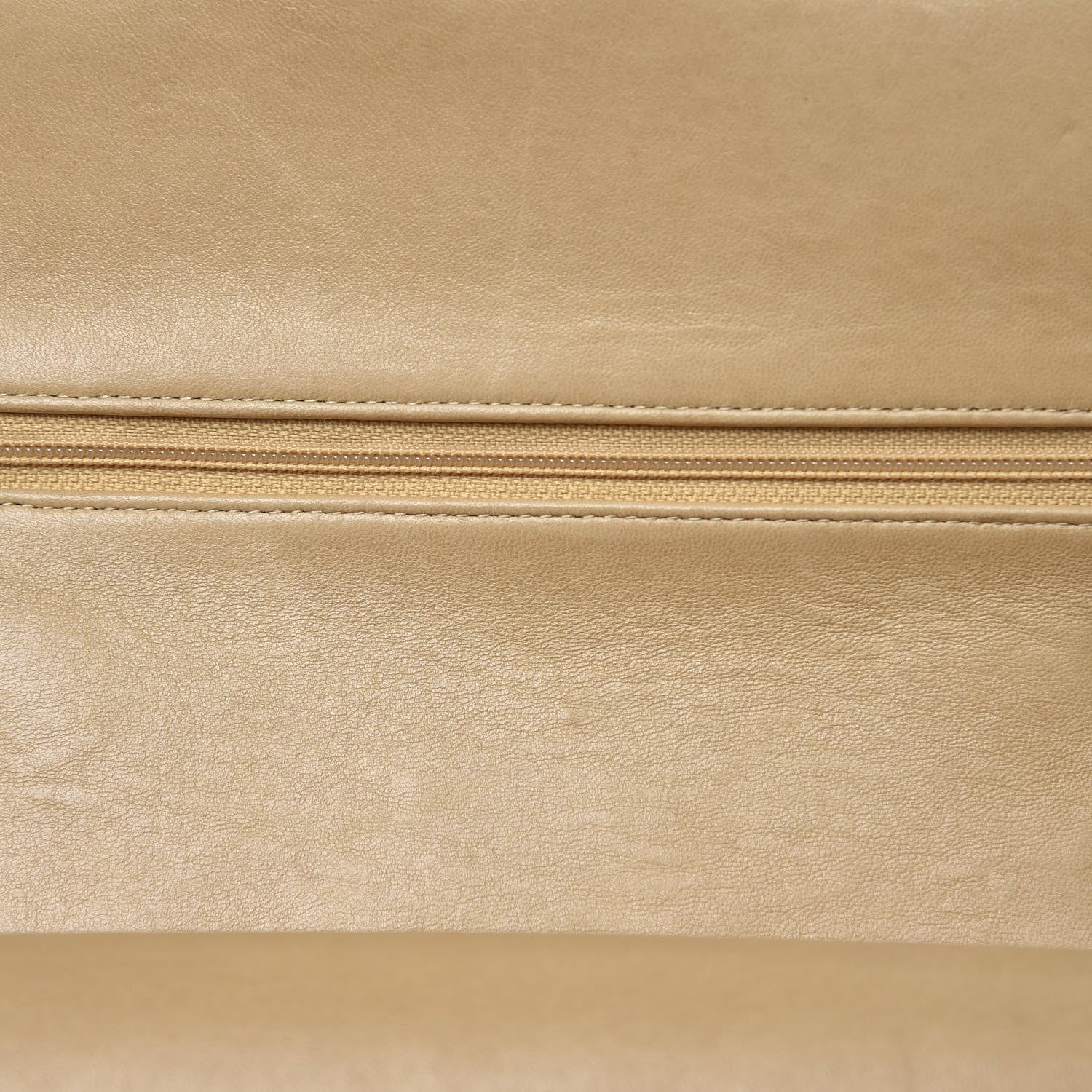 Chanel Lambskin Chevron Quilted Medium Double Flap Beige 20 of 21
