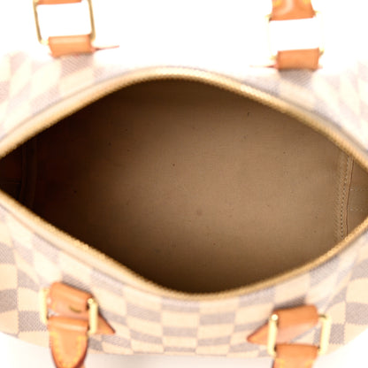 Louis Vuitton Damier Azur Speedy Bandouliere 25 5 of 11