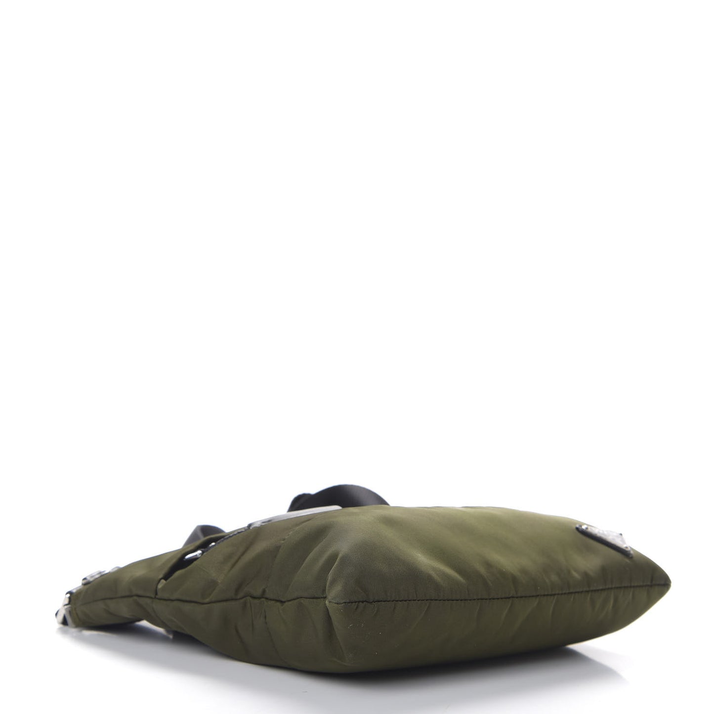 Tessuto Nylon Flat Messenger Bag Militare
