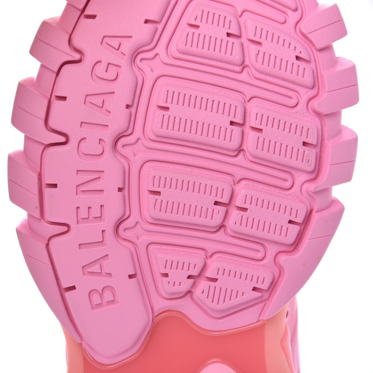 Balenciaga Mesh Nylon Womens Track Sneakers 42 Pink 7 of 8