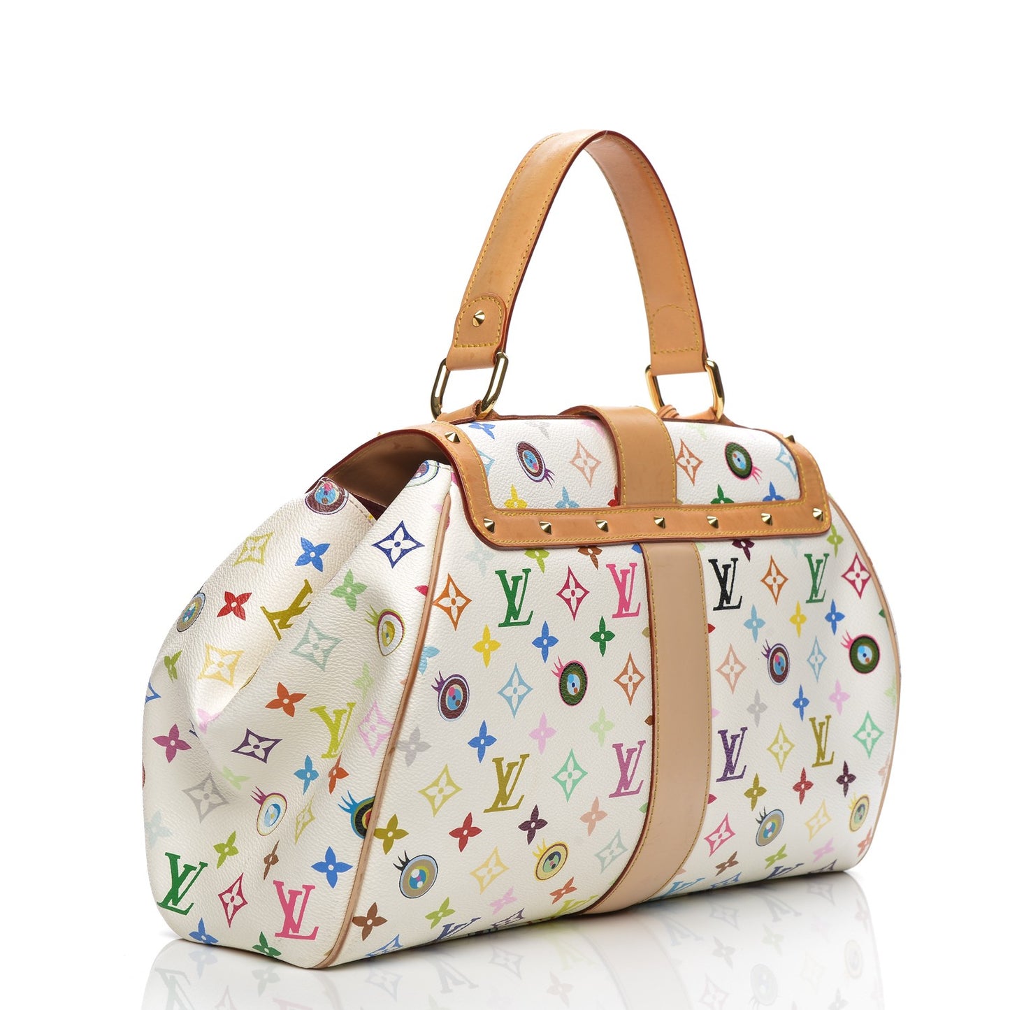 Monogram Multicolor Murakami Eye Love You White