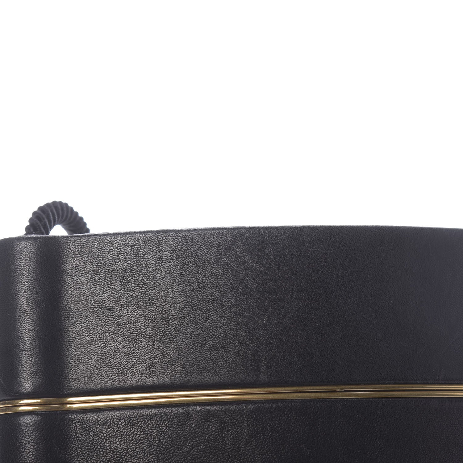 Saint Laurent Lambskin Monogram Opyum Tassel Bag Black 11 of 15