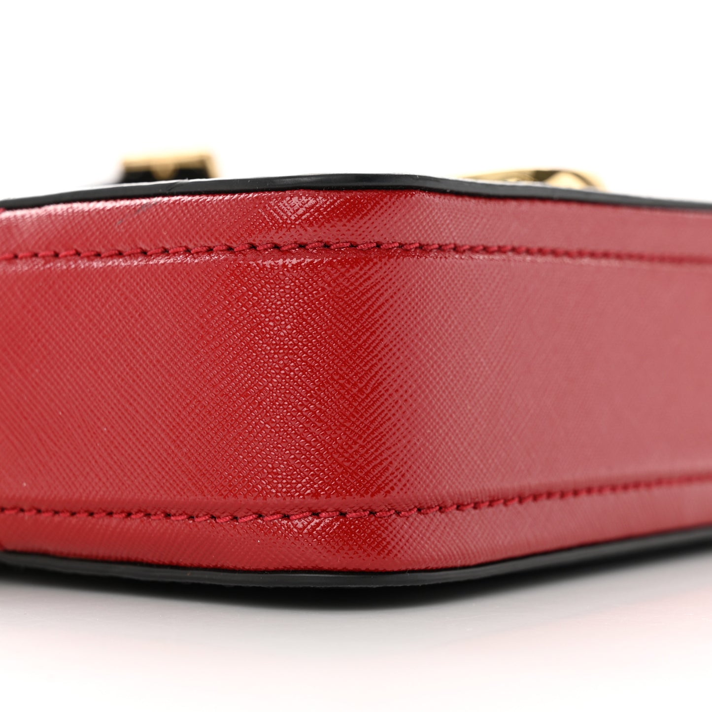 Saffiano Small Snapshot Camera Bag Black Multicolor