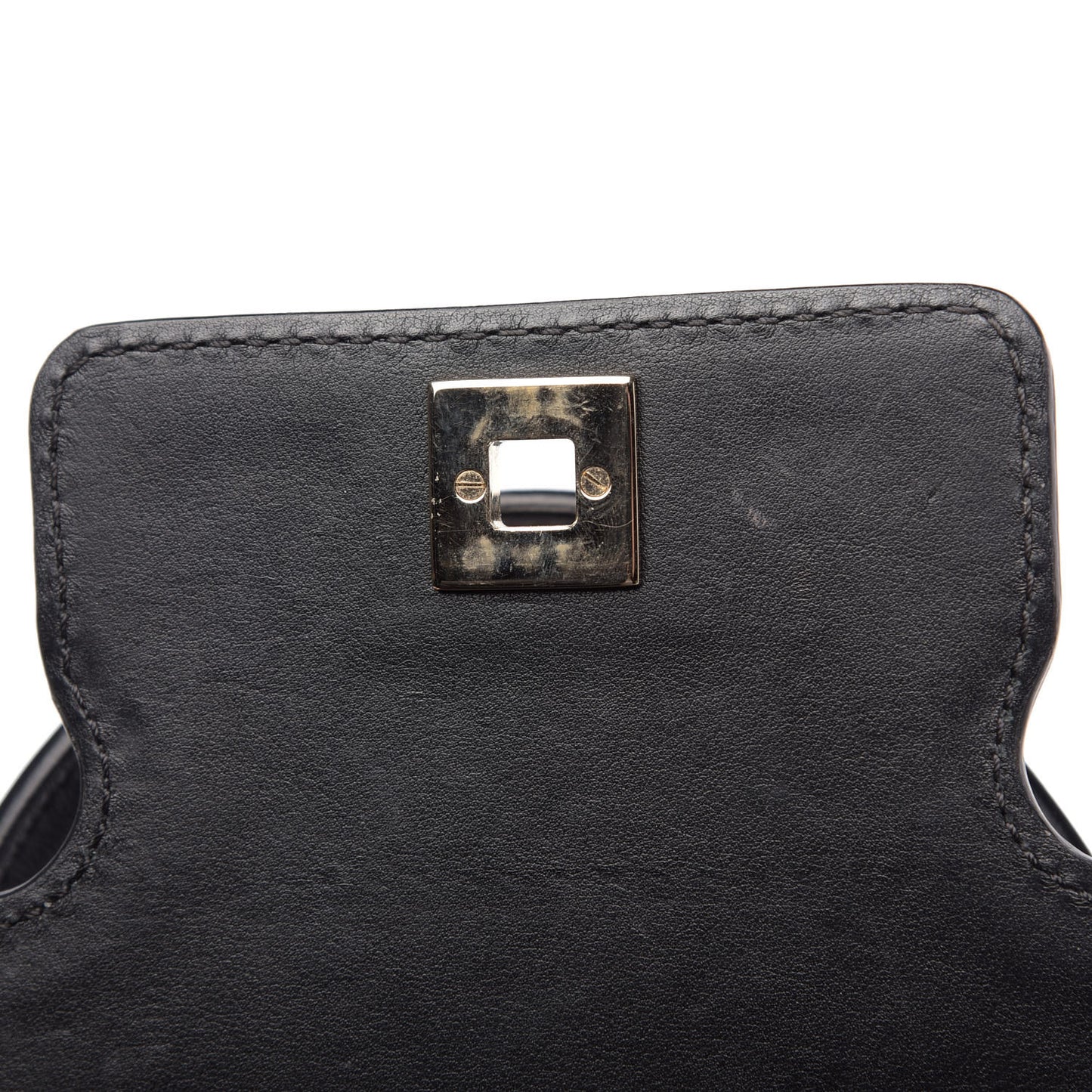 Calfskin Medium Palazzo Empire Bag Black