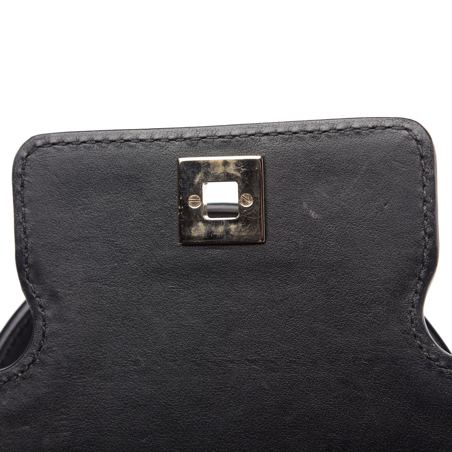 Versace Calfskin Medium Palazzo Empire Bag Black 14 of 14