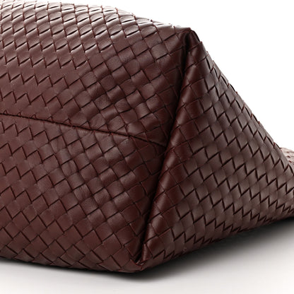Bottega Veneta Calfskin Intrecciato Pinacoteca Reversible Tote Madder Brown Lunar 10 of 10