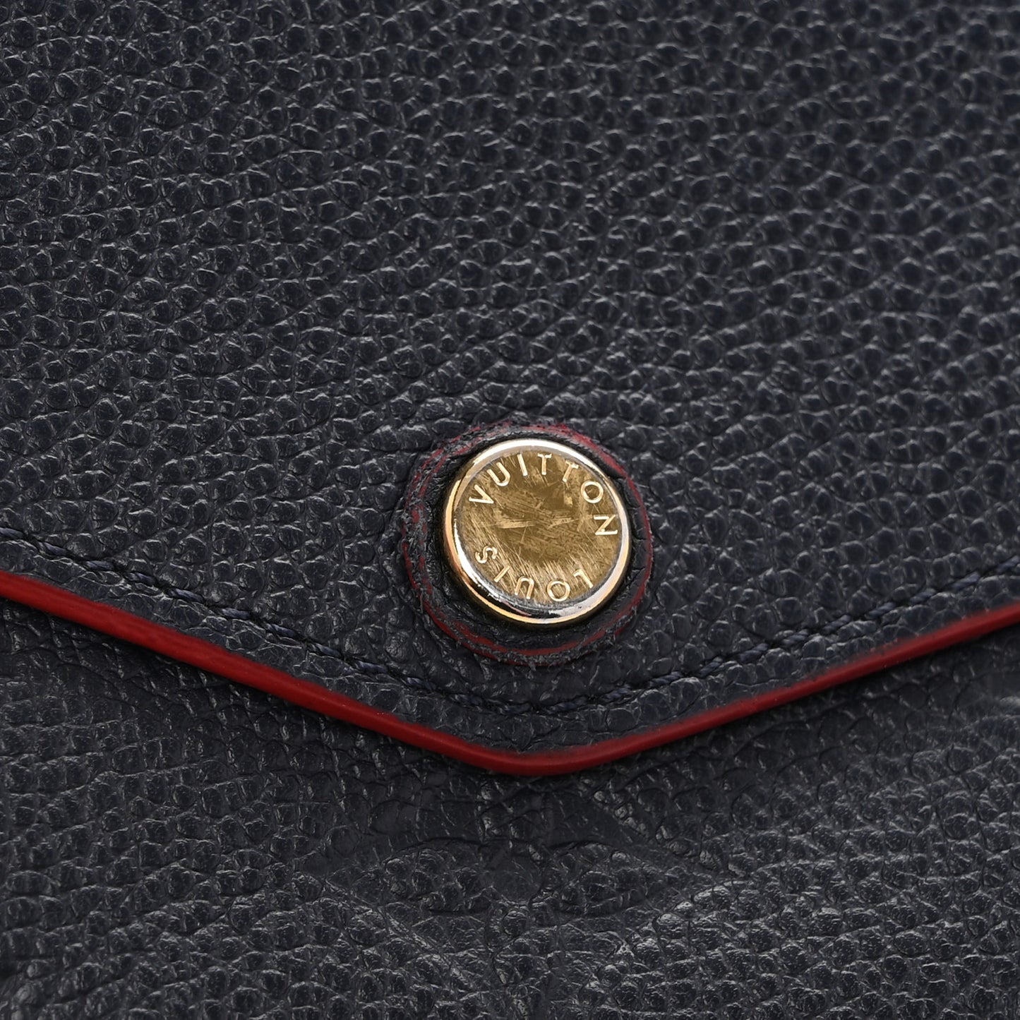 Empreinte Sarah Wallet NM Marine Rouge