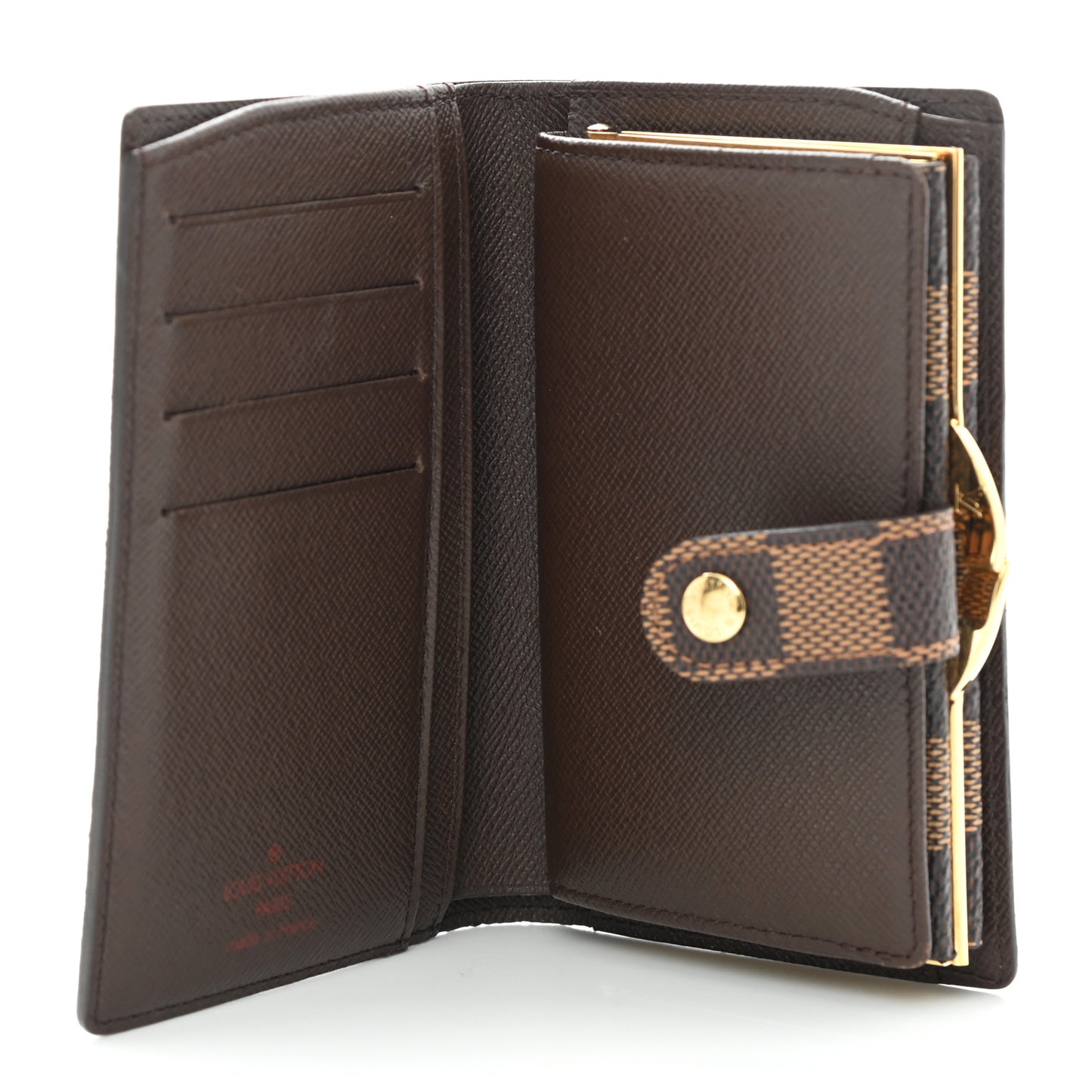 Damier Ebene French Purse Wallet