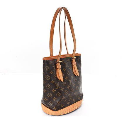 Louis Vuitton Monogram Petit Bucket 23 4 of 12