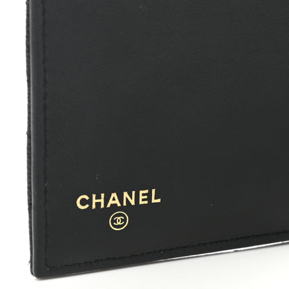 Chanel Caviar Quilted Small Golden Class Flap Wallet Black 6 of 7