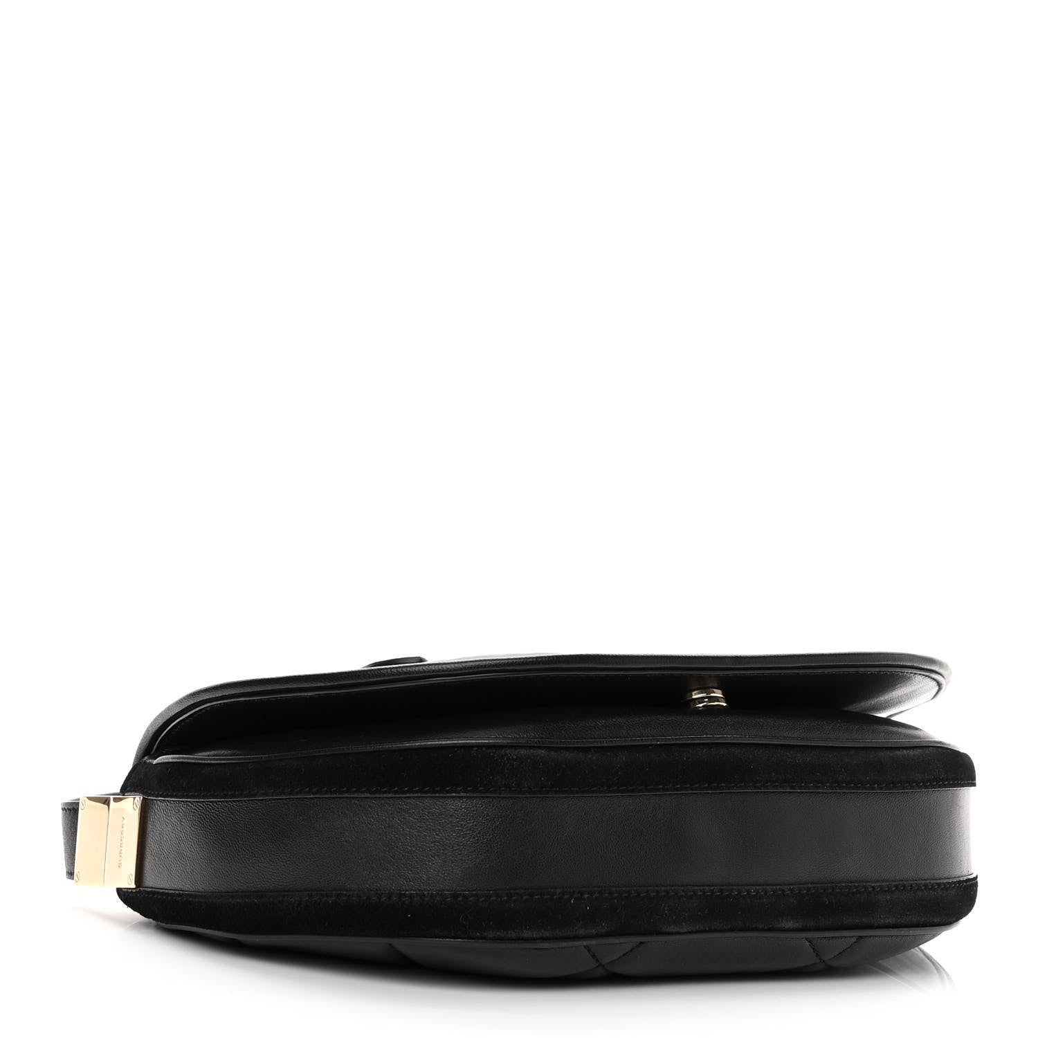 Burberry Lambskin Quilted Small Olympia Pouch Black 4 of 10