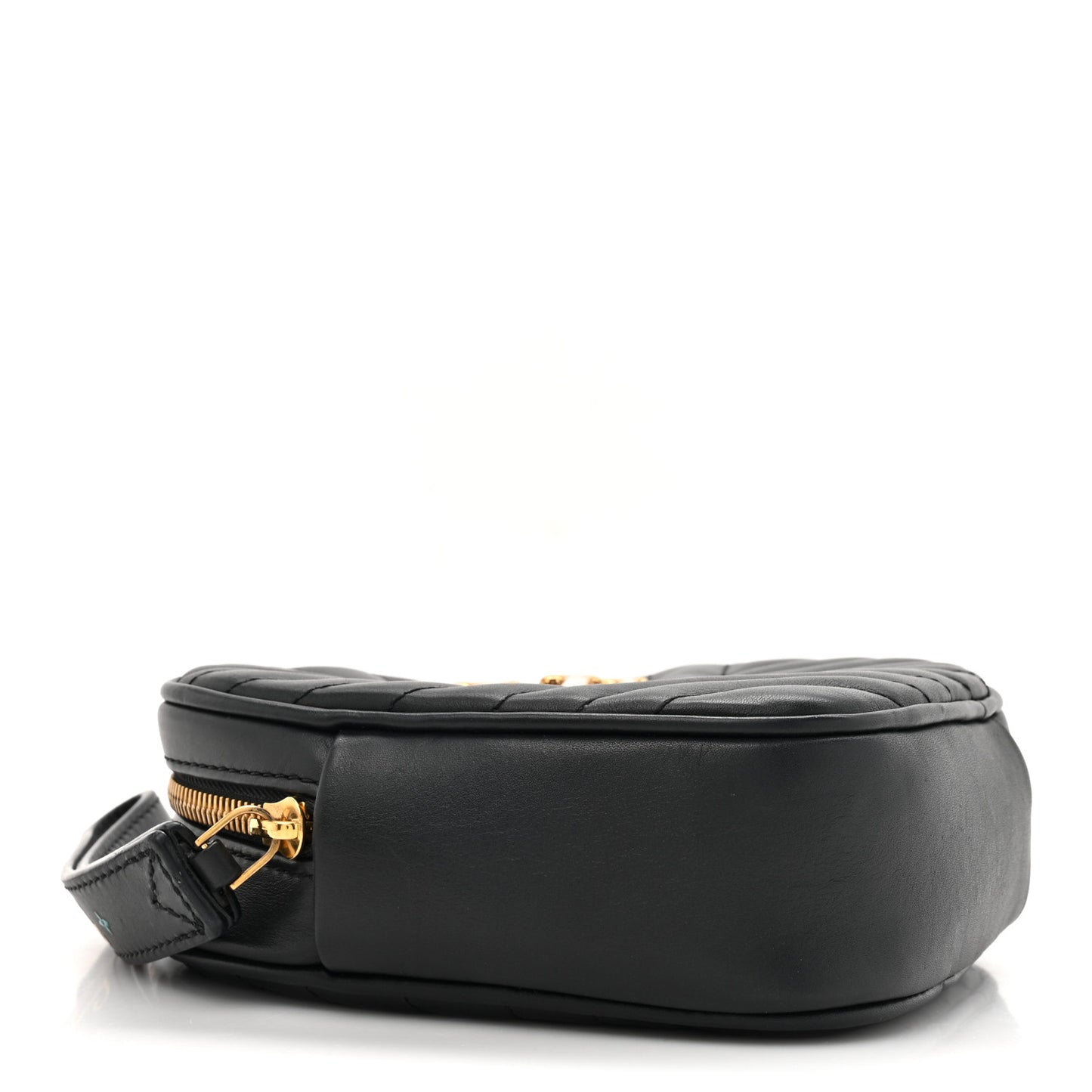 Calfskin New Wave Heart Bag Black