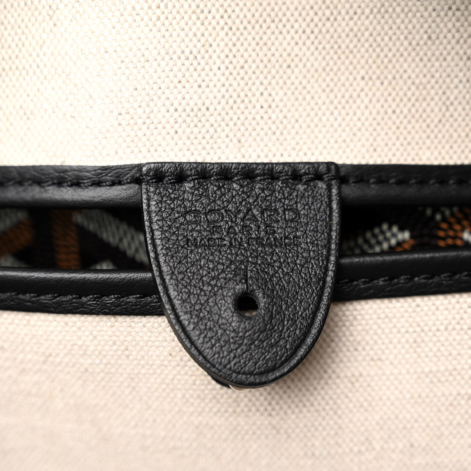 Goyard Goyardine Artois MM Black 6 of 9