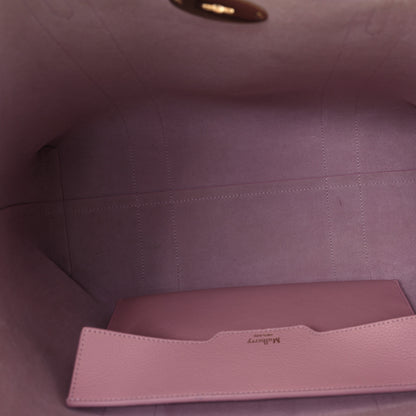 Mulberry Small Classic Grain Bayswater Tote Powder Pink 5 of 11